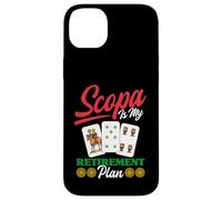 Scopa Player, Amateur de Jeux de Cartes Italien, Retraite Coque pour iPhone 14 Plus