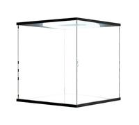 Scoparius Vitrine acrylique avec porte coulissante USB LED anneau lumineux et miroir - pour Lego 42154 Technic Ford GT Model Box (miroir + anneau lumineux)