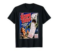 Scope Creep Affiche de Film d'horreur des années 50 Programmateur de Codage Amusant T-Shirt