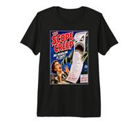 Scope Creep Affiche de Film d'horreur des années 50 Programmateur de Codage Amusant T-Shirt Haut de Gamme