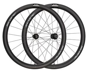 Scope Cycling Jeu de roues R4 Disc Center-Lock 28'' noir/blanc
