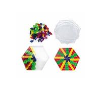 Scope - Ensemble De 600 Pièces Transparentes En Couleur - Set De Classe - Jeu Montessori