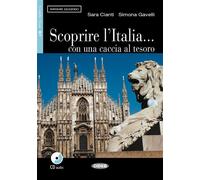 Scoprire l'Italia... con una caccia al tesoro (B1) Livre avec un CD audio - Ciani Sara - Cideb Black Cat - Livre CD - Méthode de langue CD