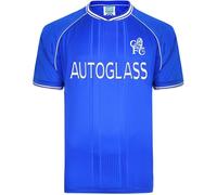 Score Draw Chelsea Retro Home Shirt 2000 Adults Bleu/Blanc S Male