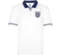 Score Draw Draw England 1990 Home Shirt Adults Blanc L Male