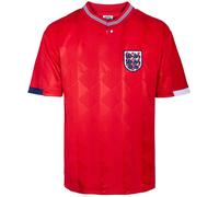 Score Draw England Away Shirt 1989 Adults Rouge M Male