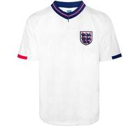 Score Draw England Home Shirt 1989 Adults Blanc L Male