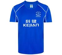 Score Draw Everton Retro Home Shirt 2002 Adults Bleu/Blanc M Male