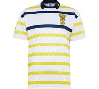 Score Draw Men's Scotland '90 Away Retro Football Shirts Blanc M Male