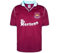 Score Draw West Ham United '00 Home Jersey Mens Claret XL Male