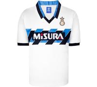 Score Draw Internazionale Away Shirt 1990/1991 Mens Blanc 3XL Male