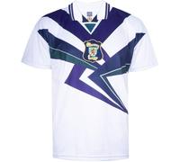 Score Draw Scoredraw Scotland 1996 Away Retro Football Shirt Adults Blanc M Male