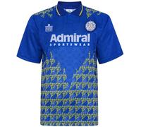 Score Draw Sd Leeds United Retro Away Shirt 1993 Mens Bleu/Jaune XS Male