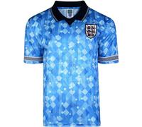 Score Draw Sdraw England 1990 Third Shirt Adults Bleu XS Male