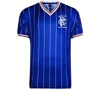 Score Draw Sdraw Rangers '84 Home Shirt Adults Bleu M Male