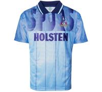 Score Draw Tottenham Hotspur Retro Third Shirt 1992 Adults Bleu/Noir L Male