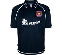 Score Draw West Ham United Retro Away Shirt 2000 Adults Bleu/Blanc S Male