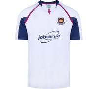 Score Draw West Ham United Retro Away Shirt 2006 Adults Blanc/Bleu M Male