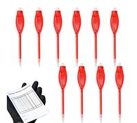 Score Golf - Clip Ovale PS Golf Score Styles,Score Recording Pencil Training Exercise Writing Tools for Golfamer