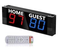 Score Keeper Portable Led Digital Electronic Scoreboard With Remote For Sports Games Volleyball Table Tennis Ball Ouverture à Distance