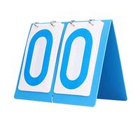 Scoreboard à 2 Chiffres Score de Sport Score Flip Numbers Plastic Plastic Plastic Board pour Tennis Football Volleyball Basketball Intérieur Sports extérieurs Couleur Bleue