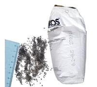 Scories d’Argile Abrasif Asilikos 25Kg, 0.2-0.5 mm - Sable pour Sableuse, Dureté Mohs 6-7, Réutilisable 6 Fois, pour Bois, Métal, Rouille - LordsWorld