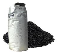 Scories d’Argile Abrasif Asilikos 25Kg, 1.4-2.8 mm - Sable pour Sableuse, Dureté Mohs 6-7, Réutilisable 6 Fois, pour Bois, Métal, Rouille - LordsWorld