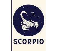 Scorpio Astrological Circle Journal: Blank Gift Stars Horoscope Sign Book