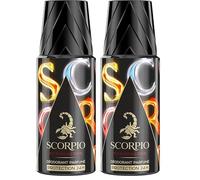 Scorpio - Déodorant Homme - Collection Scandalous - Atomiseur 150 ml (Lot de 2)