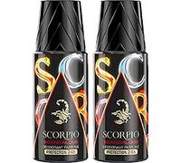 Scorpio - Déodorant Homme - Scandalous - Atomiseur 150 ml - Lot de 2