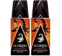 Scorpio - Déodorant pour Homme - Collection Inferno - Atomiseur 150 ml (Lot de 2)