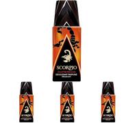 Scorpio - Déodorant pour Homme - Collection Inferno - Atomiseur 150 ml (Lot de 4)