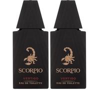 Scorpio - Eau de Toilette - Collection Vertigo - Flacon de 75 ml (Lot de 2)