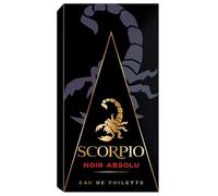SCORPIO - Eau de toilette Homme Noir Absolu | Parfum savoureux et mystérieux | Pour une allure séduisante | le flacon de 75 ml | LOT DE 3
