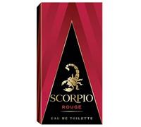 SCORPIO - Eau De Toilette Vaporisateur Rouge - Fragrance masculine intense - Format 75Ml - Le Lot De 3