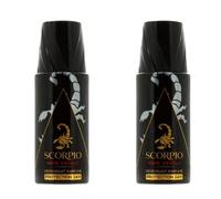 Scorpio Noir Absolu Deodorant Pour Homme 2*150ml