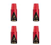 Scorpio - Rouge - Déodorant pour homme, 4*150ml