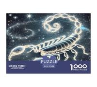 Scorpio Star Symbol Carton Fiable Parfait pour Améliorer La Patience, La Concentration Et Les Capacités Cognitives Générales 52x38cm/1000pcs