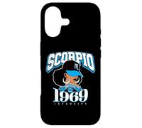 Scorpion 1969 Melanin Goddess Astrologie Vêtements Coque pour iPhone 17