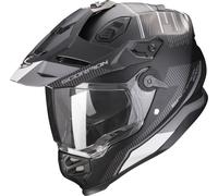 SCORPION ADF-9000 AIR DESERT casque intégral noir mat-argent XXL