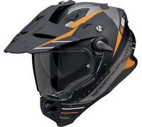 Scorpion ADF-9000 Air Feat, casque enduro L Mat Noir/Argent/Orange Mat Noir/Argent/Orange
