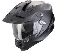 Scorpion ADF-9000 Air Solid Casque de motocross, noir-gris, taille XL pour homme