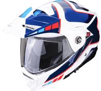 Scorpion ADX-2 Camino Casque, Blanc/bleu, Taille XS (54/55)