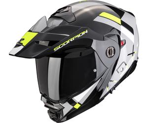 Scorpion ADX-2 Galane, casque rabattable XS Gris/Noir/Jaune Néon Gris/Noir/Jaune Néon