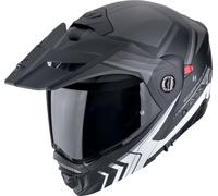 Scorpion ADX-2 Lewis, casque rabattable XXL Mat Noir/Gris/Blanc Mat Noir/Gris/Blanc