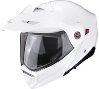Scorpion Casque ADX-2 Solid – modulable trail – Blanc Pearl M