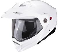 Scorpion Casque ADX-2 Solid – modulable trail – Blanc Pearl M
