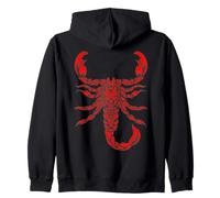 Scorpion Arachnida Signe du Zodiaque Horoscope Univers Force Sweat à Capuche