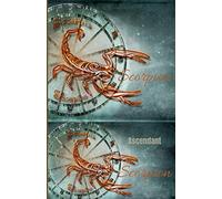 Scorpion ascendant Scorpion: carnet personnel à remplir | signe astrologique | 100 pages | Format 5,5 X 8,5 Po (environ 13 x 20 cm)