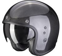 Scorpion Belfast Evo Carbon Red Casque Jet, rouge, taille M pour homme